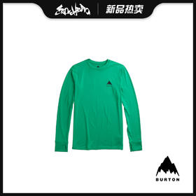 BURTON伯顿女士速干衬衫速干衬衣透气保暖打底户外长袖 CLOVER GREEN