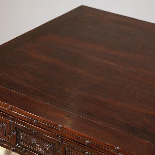 二十世纪 红木竹节工棋桌 商品图1