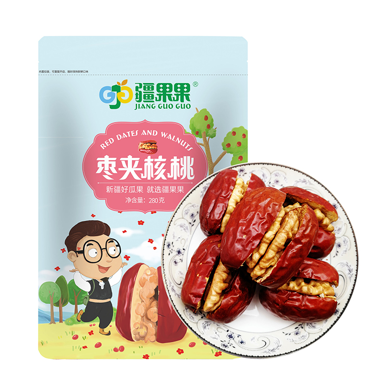 【新疆】枣夹核桃280g（营养多样 美味升级）