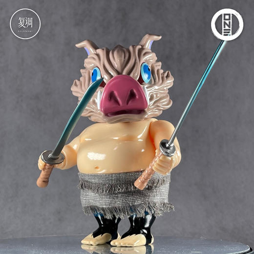 现货 壹工坊 极豚 DX二刀流 二师兄 搪胶 商品图0