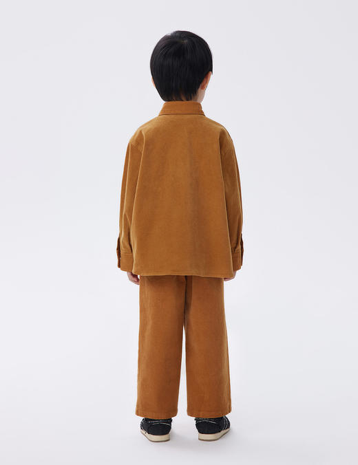 JNBY  22年秋款  时尚拼接牛仔长袖衬衣  1M9211500 商品图5