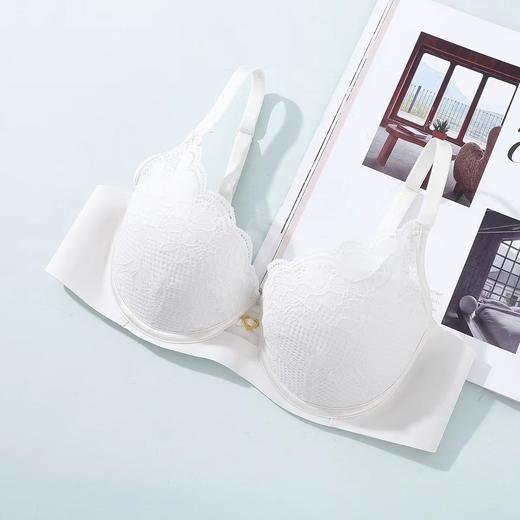 安莉芳蕾丝性感小胸聚拢文胸女士下厚上薄款收副乳内衣EB00516/EBQ0516 商品图3