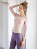 碧奥春天2022秋冬裸感美背瑜伽七分袖N22057A 商品缩略图1