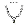 lost in echo 小众设计感色彩珐琅串珠拼接爱心项链锁骨链男女 商品缩略图0