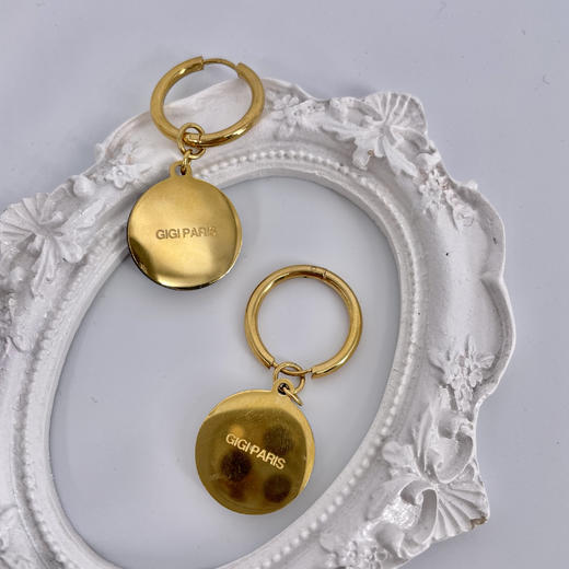 北京仓｜Gigi Paris-YSL-中古纽扣 耳环［法国设计师］ 商品图1