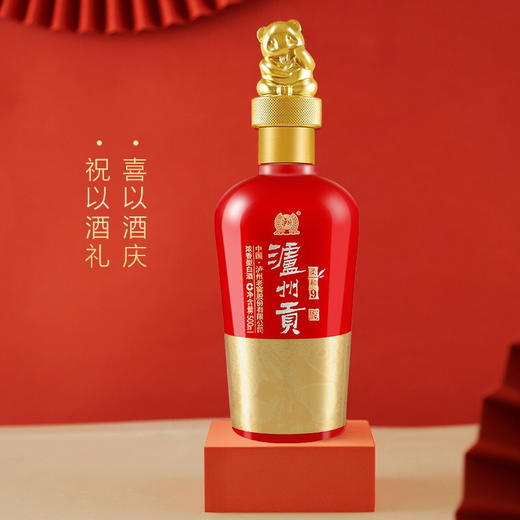 泸州老窖 泸州贡柔和9浓香型白酒 送礼收藏 52度  500ml*1瓶 商品图5