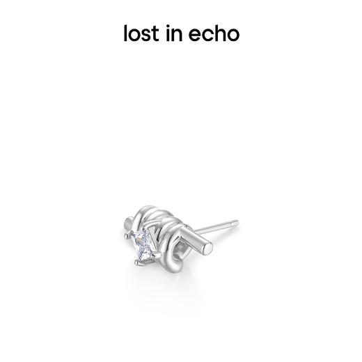 lost in echo 登山扣锆石耳挂组合套装 商品图4
