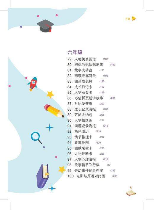 小学生阅读技能训练100例 商品图5