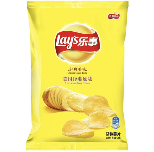 【百】乐事薯片经典原味 70g 商品图0