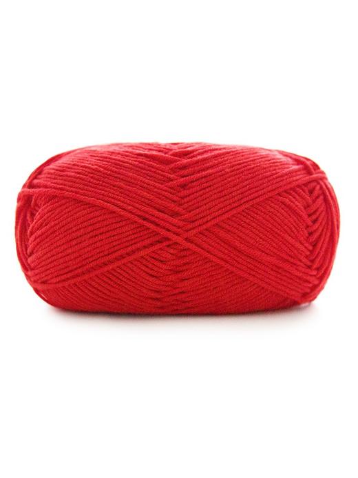 苏苏姐家4股精梳棉牛奶毛线团手工编织diy钩针花束材料包宝宝毛衣 商品图3