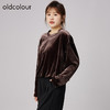 oldcolour2021秋商场同款运动休闲宽松简约T恤上衣女N33023392 商品缩略图3