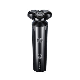 飞科（FLYCO） 电动剃须刀刮胡刀须刨男朋友老公生日礼物七夕情人节礼物智能快充电式胡须刀 FS905石耀灰