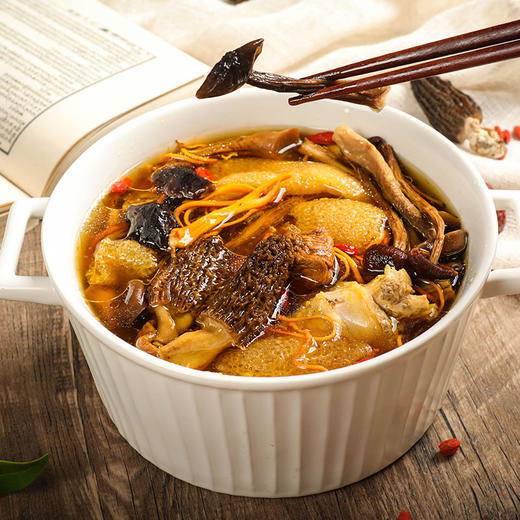 庭燕庄七彩菌汤包菌菇包可煲汤可爆炒可焖5包装 商品图3