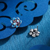 子佩集【沁鼻香】S925银珐琅彩荷花复古耳钉【ZSCH-SY32158】2209 商品缩略图5