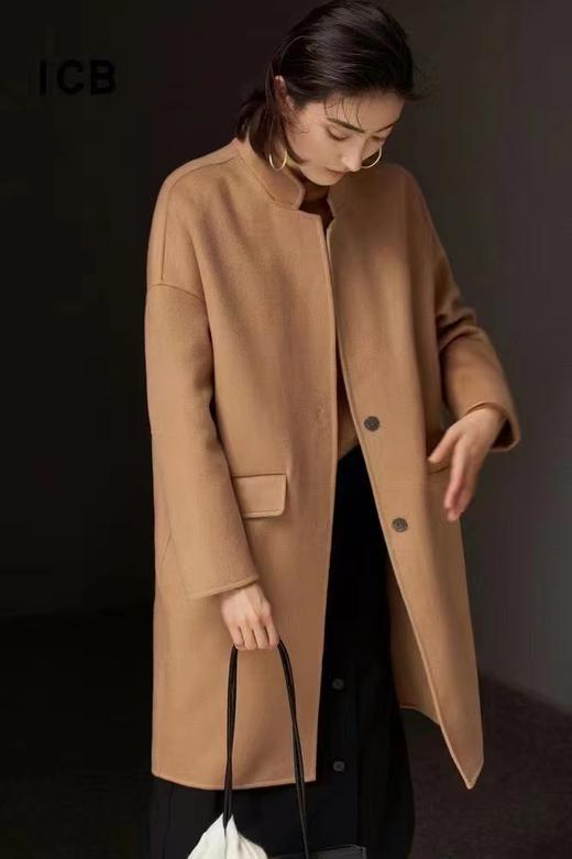 4F  ICB   茧型时尚大衣 商品图0