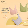 奶糖派大杯文胸筑梦师防外扩睡眠大胸内衣无钢圈背心式文胸女牛油果绿 商品缩略图1