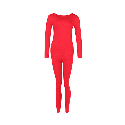 都市丽人超级暖负15度以下女士正价加厚无缝面料加厚套装保暖衣LW23A3 商品图3