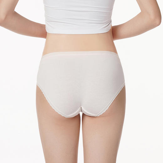 都市丽人功能系列孕哺爱妈妈人棉单品内裤三角中叉女士内裤LK23A9 商品图2
