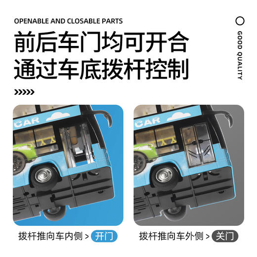 【城市英雄】成真1-48双层观光巴士 商品图1