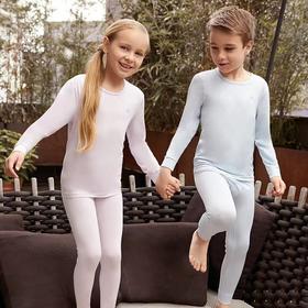 【阿米诺羊毛3.5X】SCHIESSER 德国舒雅男童羊毛阿米诺3.5X加绒保暖套装 37/15913W