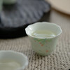 无落 釉下粉彩落花秋瑞茶杯功夫茶具小茶杯家用品茗杯薄胎主人杯 商品缩略图3