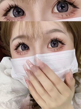 Agenscolor波斯菊紫 14.5mm(着色直径14.4mm) 0-1000度(无525/575) 韩产进口添加硅水凝胶 年抛
