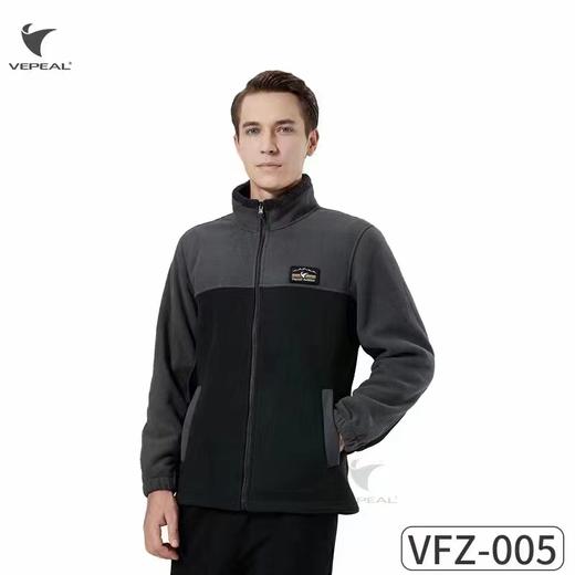 維佩洛男款拼接抓绒衣VFZ-005 商品图3