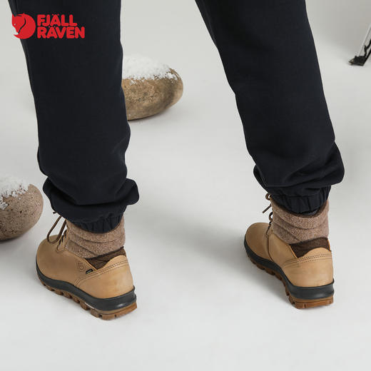 北极狐2022秋季新款针织长裤女户外时尚舒适经典工装裤 02221208B 商品图4