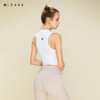 LEANA无袖背心外穿牛奶丝工字背上衣圆领修身T恤5120 商品缩略图2