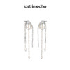 lost in echo 2022秋季绳结珍珠链流苏耳环珍珠链女925银 商品缩略图3