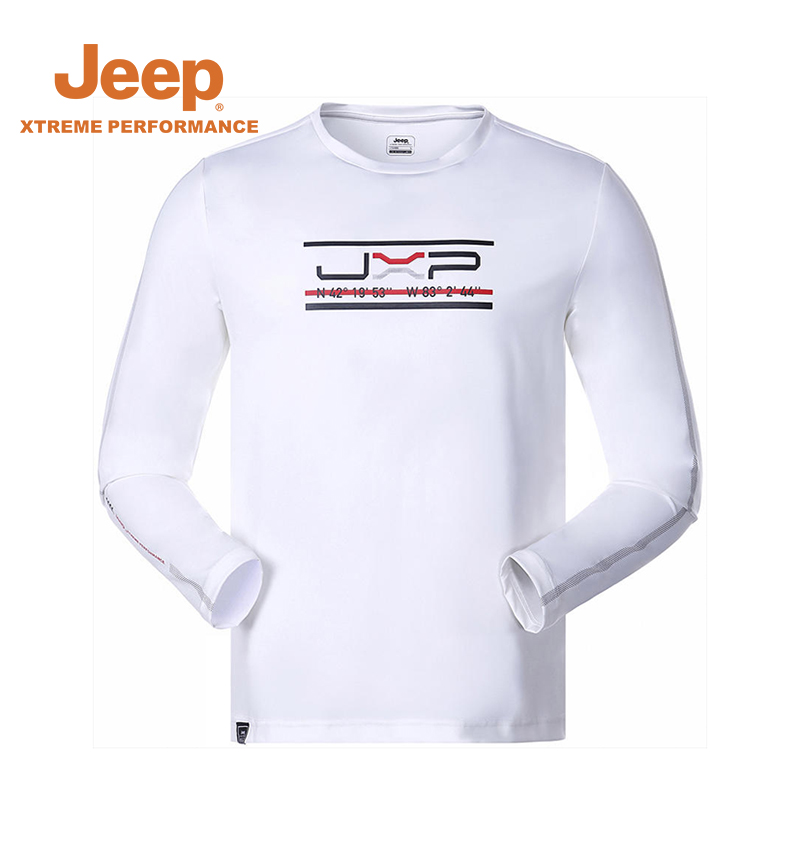 JEEP男式长袖T恤衫J932194507