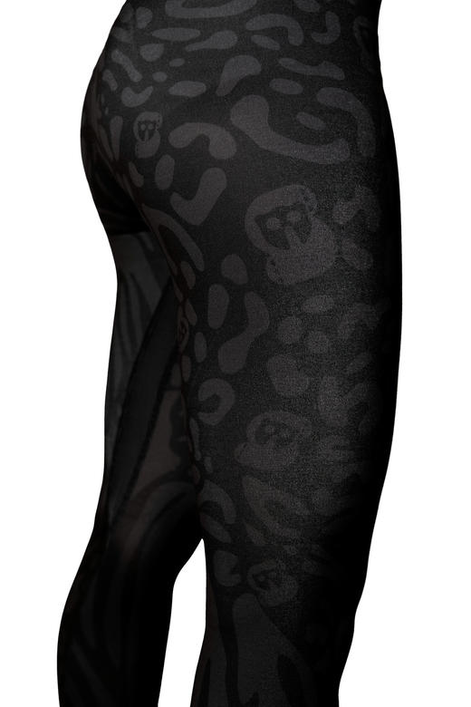 严素高腰运动紧身9分裤，弹性紧身裤，男女通款，严素态度 商品图11