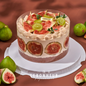 无花果红茶 · 奶油蛋糕