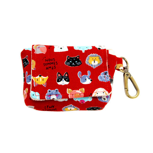 HUJI祤集Snap收纳包插画动物乐园 商品图3