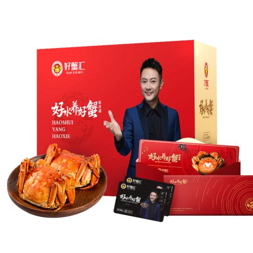 【无蟹不欢】好蟹汇御品尊享3688 型雄蟹5.5 两*5 只雌蟹4.0 两*5 只 五对装 礼券 商品图0