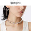 lost in echo 绳结珍珠拼接项链 商品缩略图3
