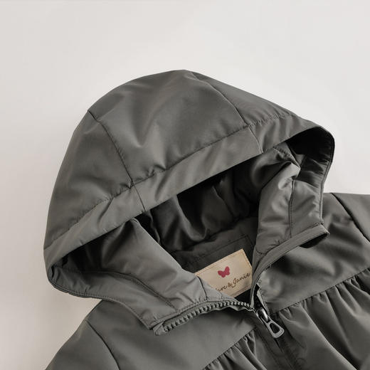 【马克珍妮 芦芙】新款秋冬装 中长款防风加厚棉衣外套221731 商品图2