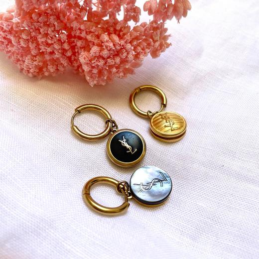 北京仓｜Gigi Paris-YSL-中古纽扣 耳环［法国设计师］ 商品图2