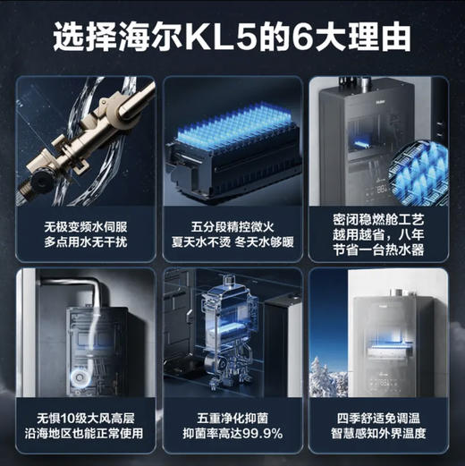 海尔（Haier）热水器JSQ31-16KL5锦绣U1 商品图4