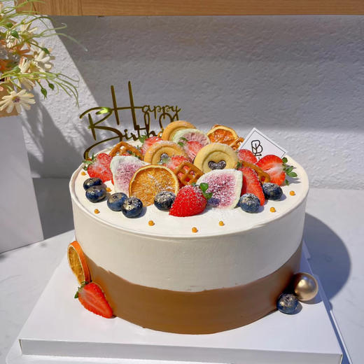 似水年华—水果生日蛋糕 商品图0
