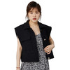 oldcolour2021秋商场同款黑色百搭气质马夹背心女N33032375 商品缩略图4