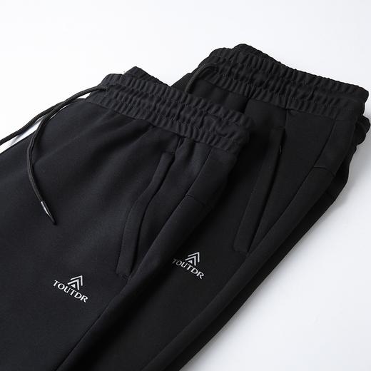 很舒服【新款DK】大依优型大码男装收脚针织休闲裤加肥加大直筒休闲裤宽松舒适弹力 商品图3