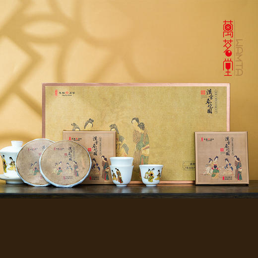 天福特级白牡丹珍藏品（汉宫春晓图）100g礼盒装 商品图2