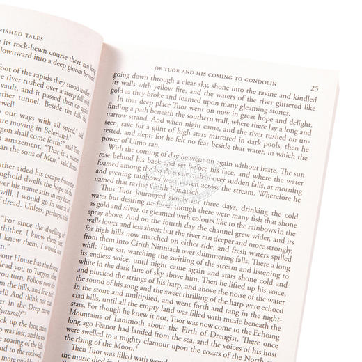 【中商原版】未完的传说 英文原版 Unfinished Tales J R R Tolkien 商品图3