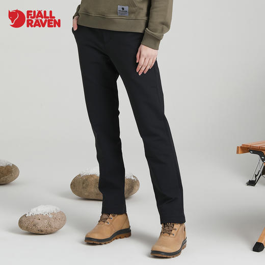 北极狐秋冬新款弹力长裤女士休闲时尚经典户外防泼水02221226 商品图0