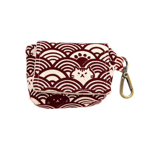 HUJI祤集Snap收纳包插画祥云猫猫 商品图0