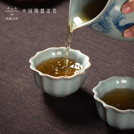 问鼎汝瓷天青辛丑宝相杯 商品图2