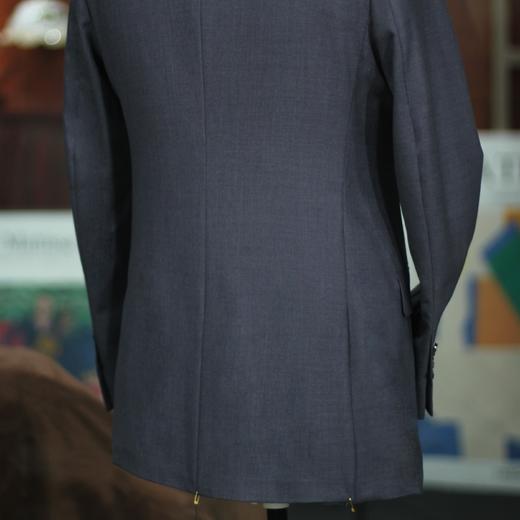男士全毛款单排两粒扣平驳领西装套装 两色可选 商品图8