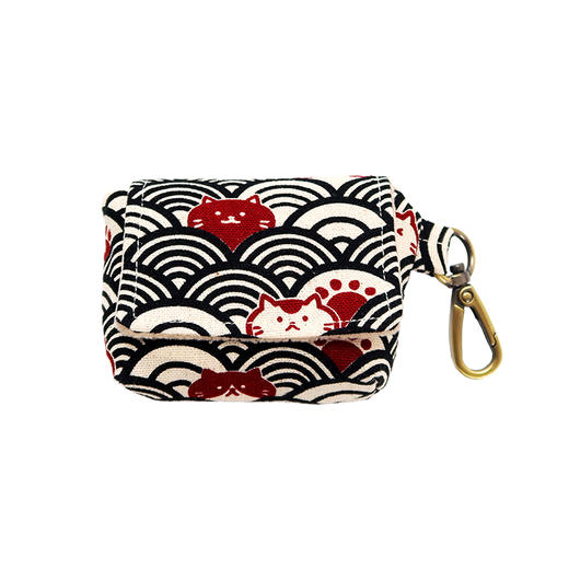 HUJI祤集Snap收纳包插画祥云猫猫 商品图2