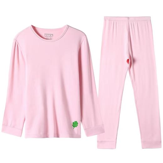 【艾草抗菌】SCHIESSER 德国舒雅女童艾草加绒中厚保暖套装 36/16010W 商品图1